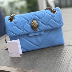 Kurt Geiger London Mini Kensington Leather Crossbody Bag NWT